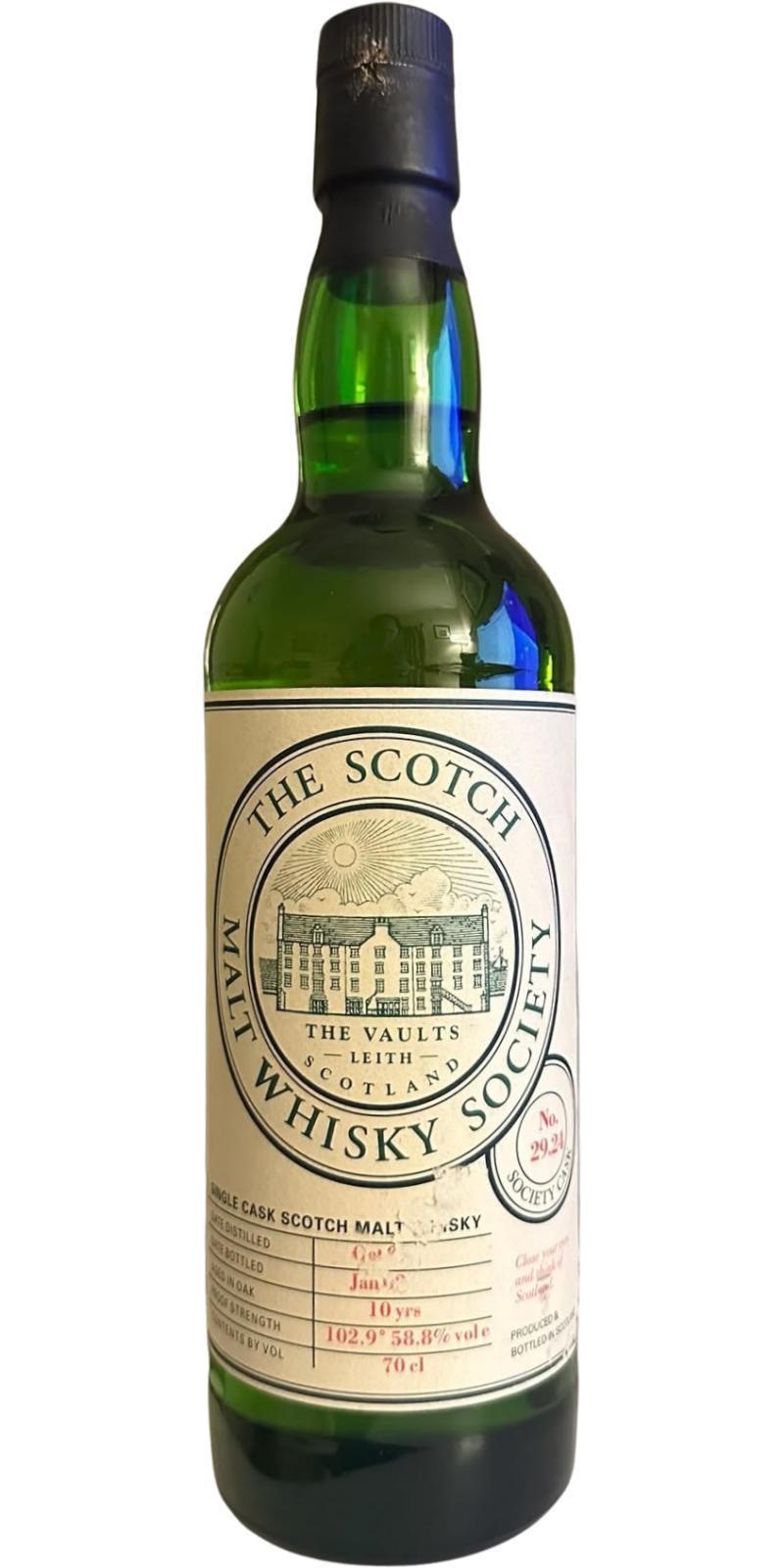 Laphroaig 1991 SMWS 29.24  Close your eyes and think of Scotland