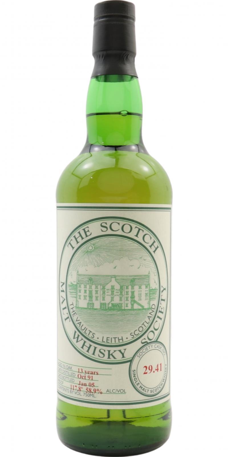 Laphroaig 1991 SMWS 29.41  Mr. Hyde and Dr. Jekyll