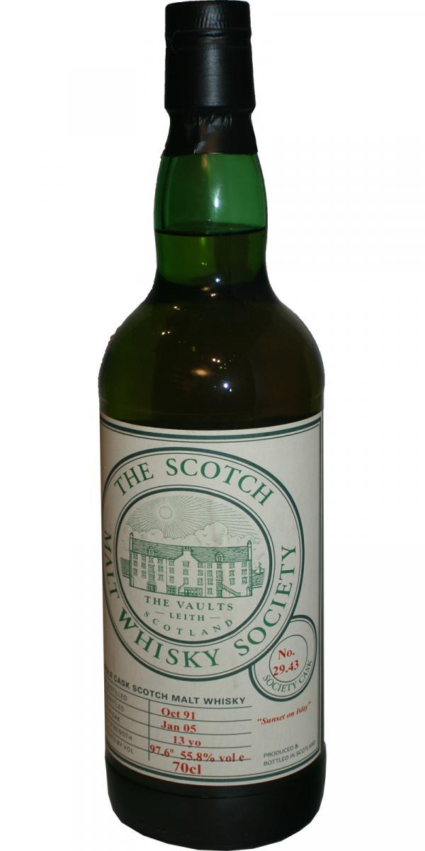Laphroaig 1991 SMWS 29.43  Sunset on Islay
