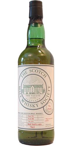 Laphroaig 1991 SMWS 29.65  Big, sweet and smoky