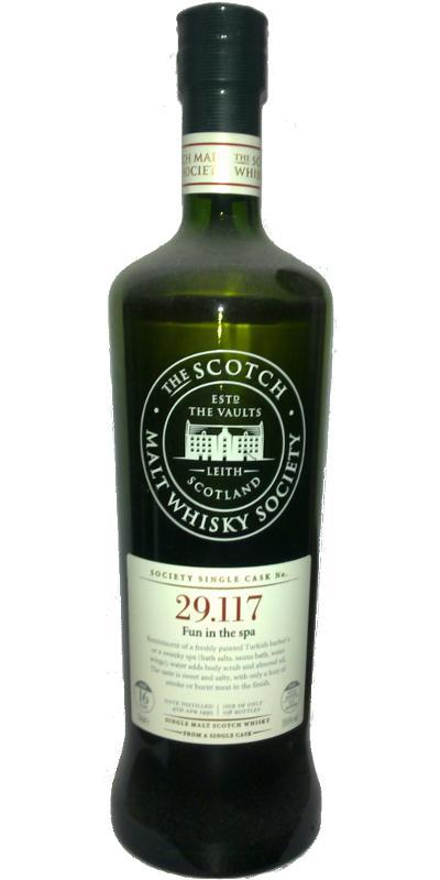 Laphroaig 1995 SMWS 29.117  Fun in the spa
