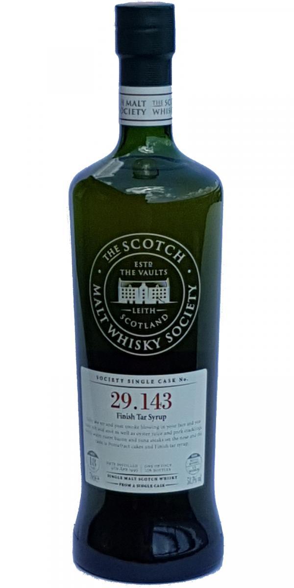 Laphroaig 1995 SMWS 29.143  Finish Tar Syrup