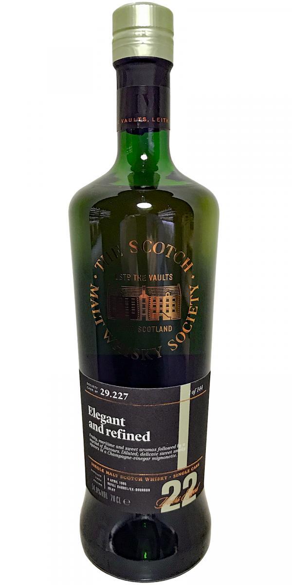 Laphroaig 1995 SMWS 29.227  Elegant and refined