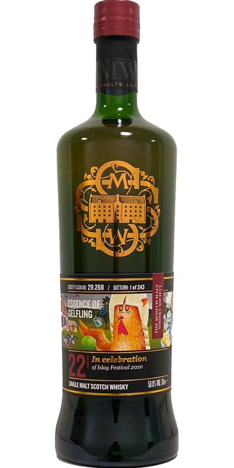 Laphroaig 1996 SMWS 29.268  Essence of Gelfling