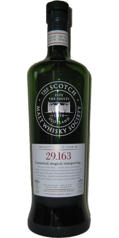Laphroaig 1997 SMWS 29.163  Fantastical, magical, transporting...