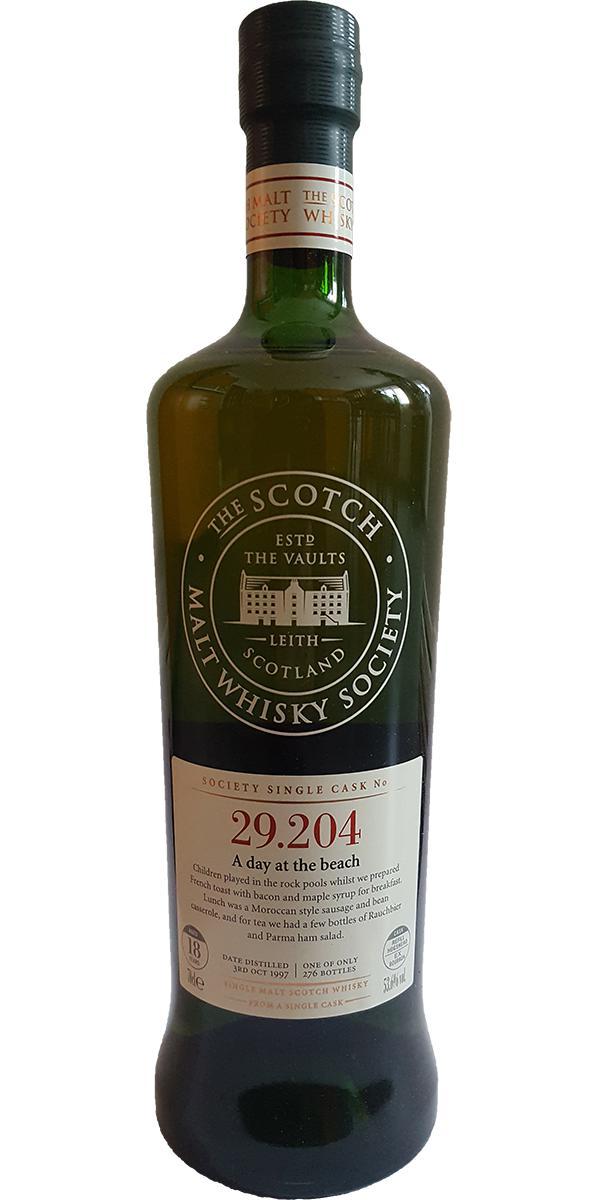 Laphroaig 1997 SMWS 29.204  A day at the beach