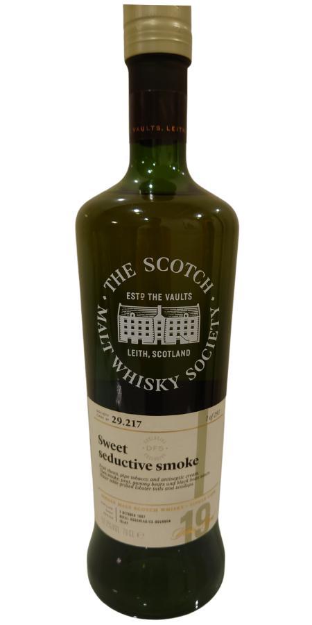Laphroaig 1997 SMWS 29.217  Sweet seductive smoke