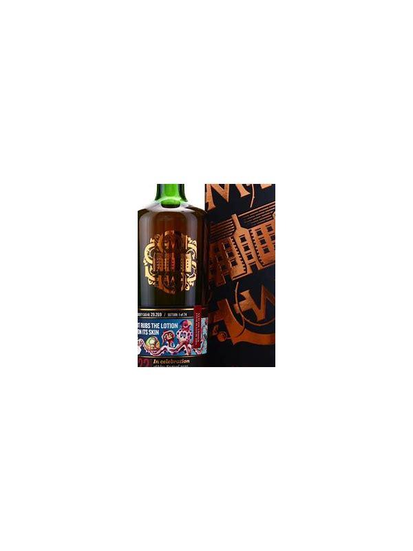 Laphroaig 1997 SMWS 29.269  It rubs the lotion on its skin