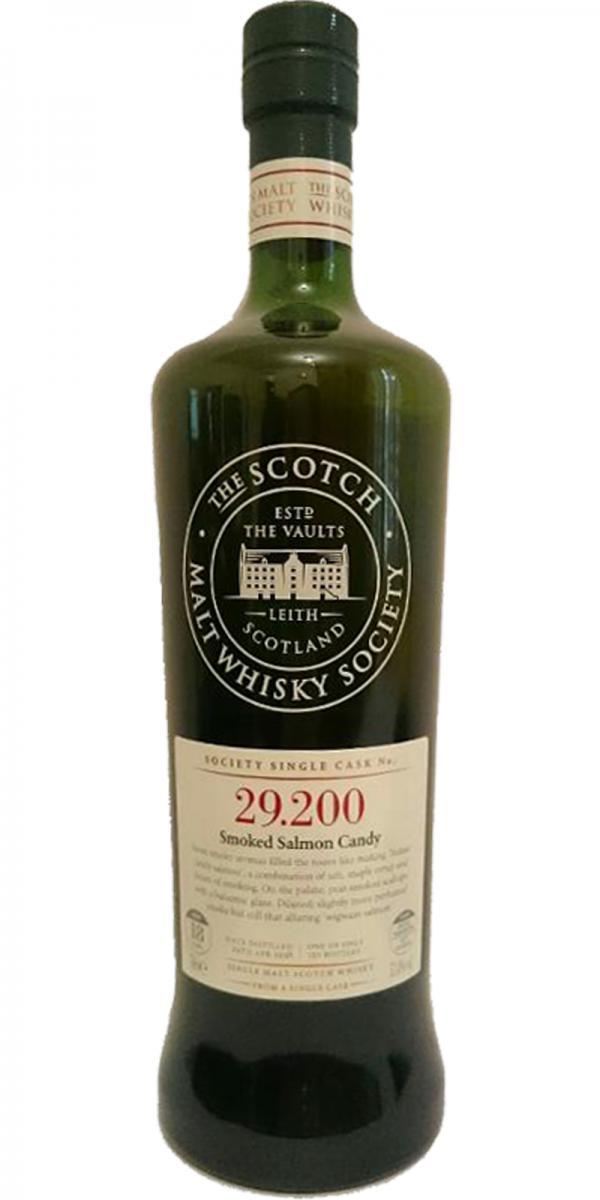 Laphroaig 1998 SMWS 29.200  Smoked Salmon Candy