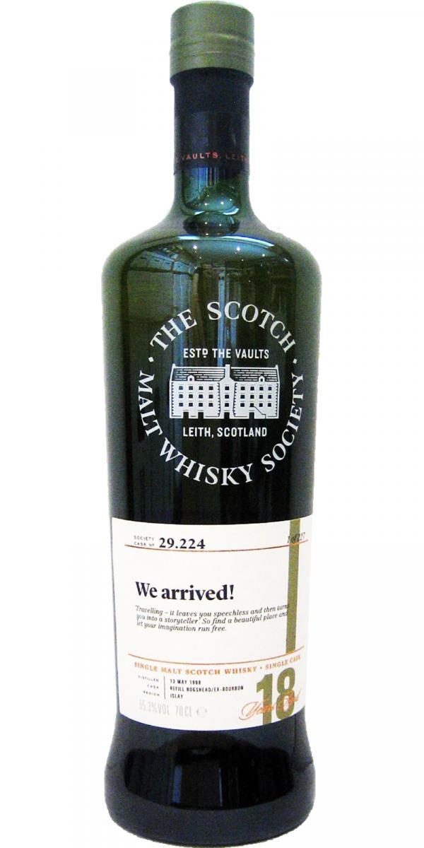 Laphroaig 1998 SMWS 29.224  We arrived!
