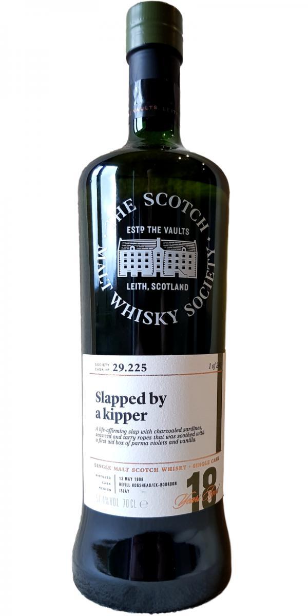 Laphroaig 1998 SMWS 29.225  Slapped by a kipper