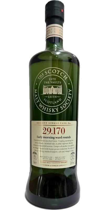 Laphroaig 1999 SMWS 29.170  Early morning ward rounds