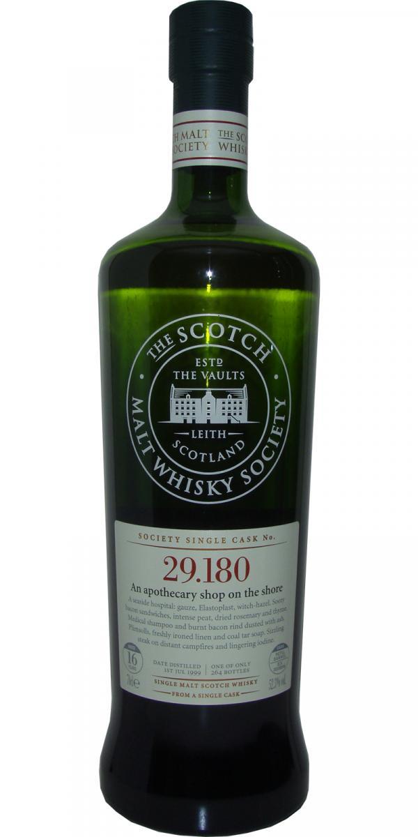 Laphroaig 1999 SMWS 29.180  An apothecary shop on the shore