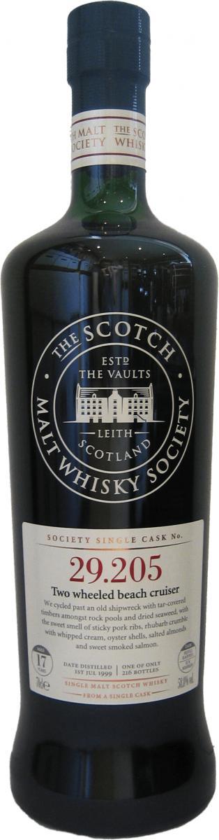 Laphroaig 1999 SMWS 29.205  Two wheeled beach cruiser