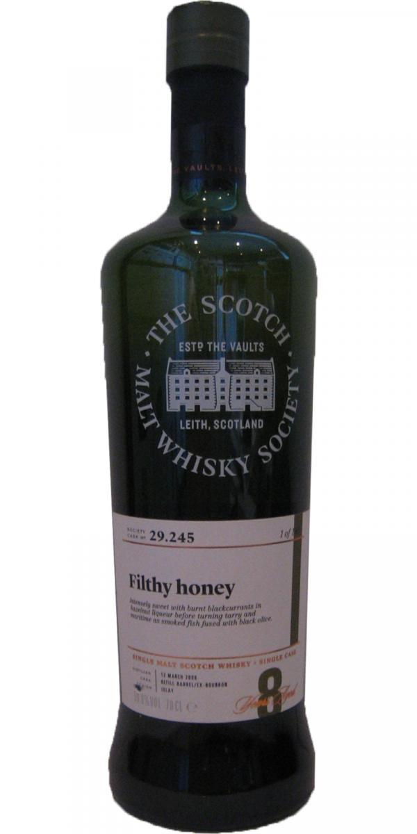 Laphroaig 2009 SMWS 29.245  Filthy honey