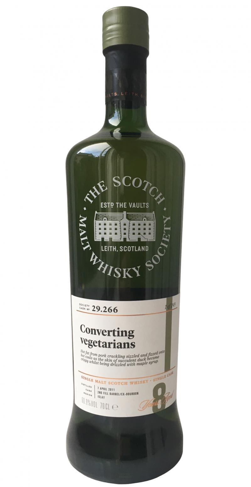 Laphroaig 2011 SMWS 29.266  Converting vegetarians