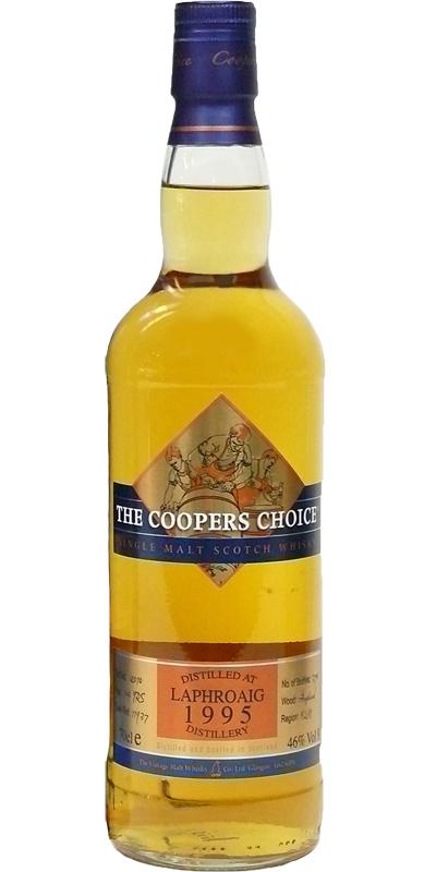 Laphroaig 1995 VM  The Cooper's Choice