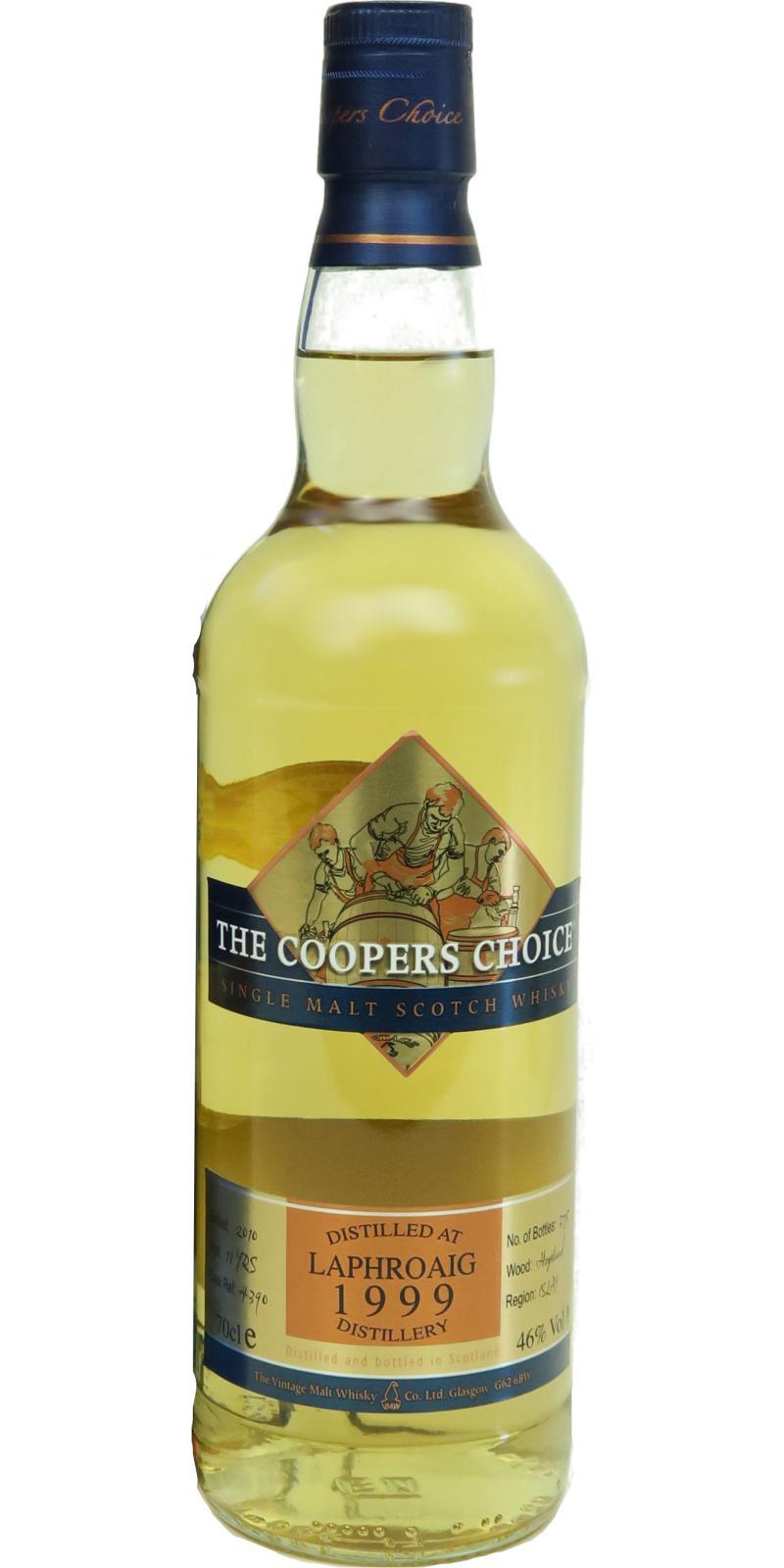 Laphroaig 1999 VM  The Cooper's Choice