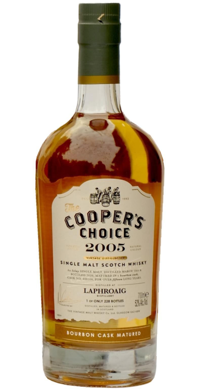 Laphroaig 2005 VM  The Cooper's Choice
