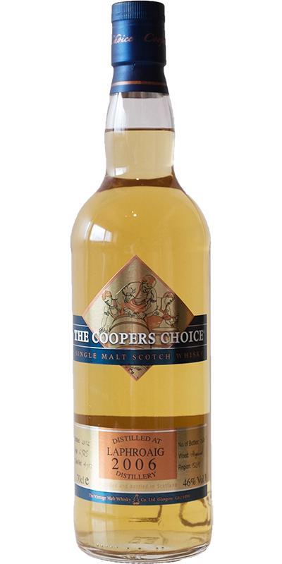 Laphroaig 2006 VM  The Cooper's Choice