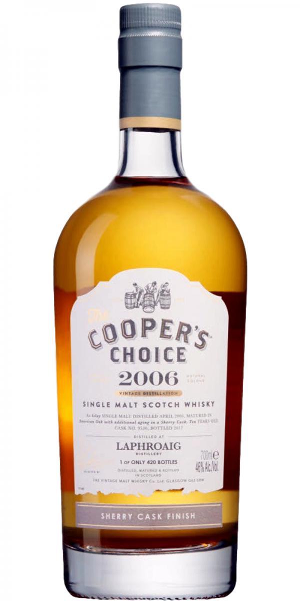 Laphroaig 2006 VM  The Cooper's Choice