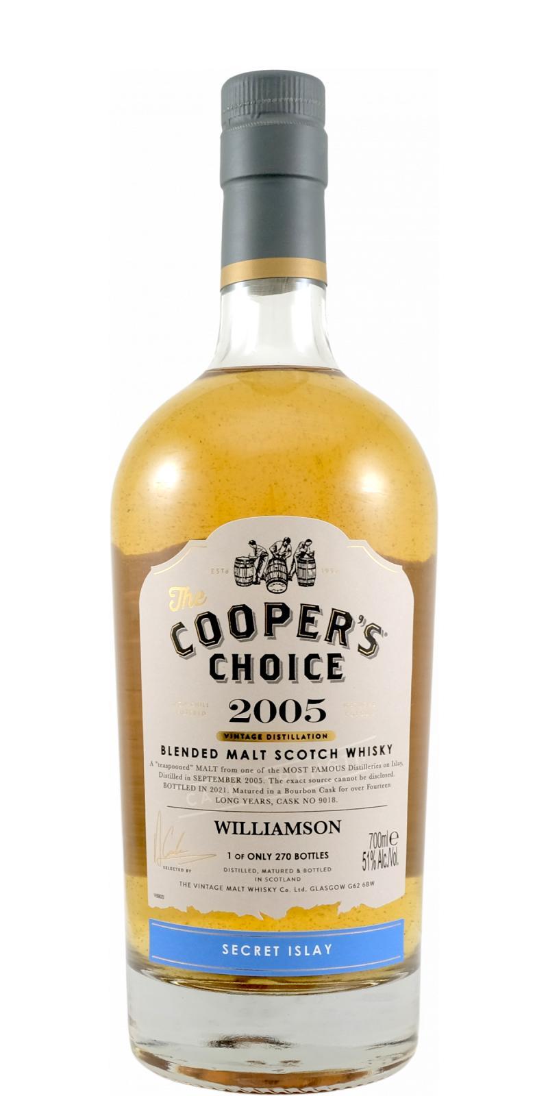 Williamson 2005 VM  The Cooper's Choice