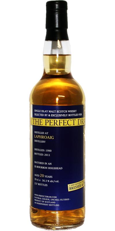 Laphroaig 1990 TWA  The Perfect Dram
