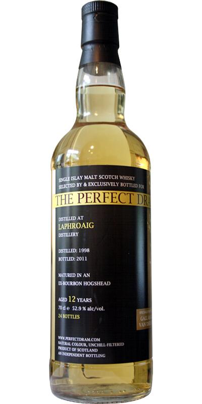 Laphroaig 1998 TWA  The Perfect Dram