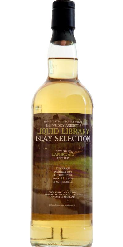 Laphroaig 1998 TWA  Liquid Library - Islay Selection