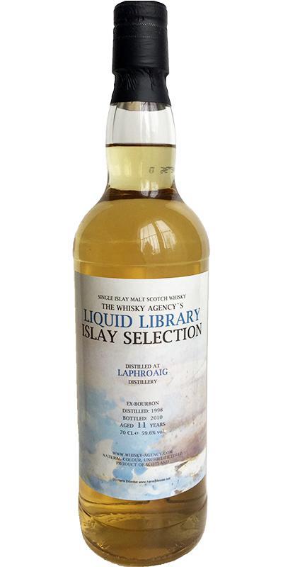 Laphroaig 1998 TWA  Liquid Library - Islay Selection