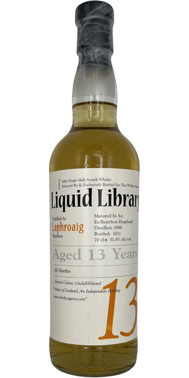 Laphroaig 1998 TWA  Liquid Library