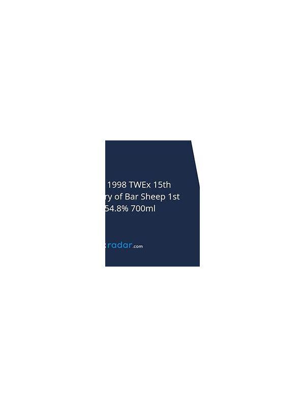 Laphroaig 1998 TWEx  15th Anniversary of Bar Sheep