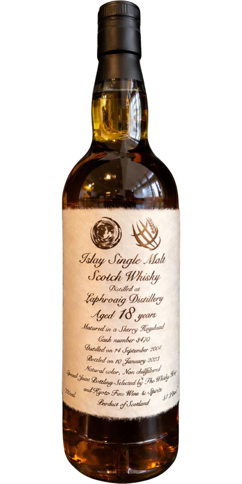 Laphroaig 2004 TWH  Islay Single Malt Scotch Whisky