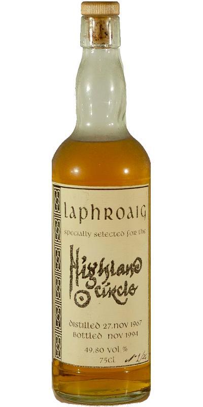 Laphroaig 1967 UD  Highland Circle