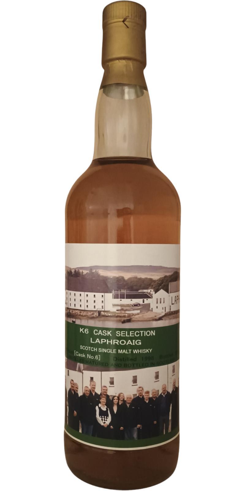 Laphroaig 1998 UD  Bar K6 Cask Selection