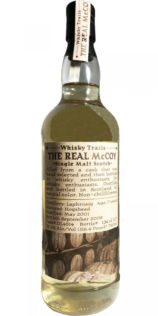 Laphroaig 2001 UD  The Real McCoy
