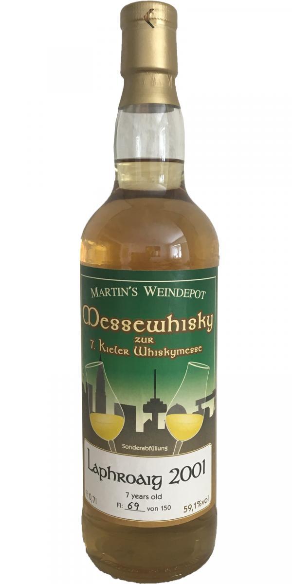 Laphroaig 2001 UD  Messewhisky