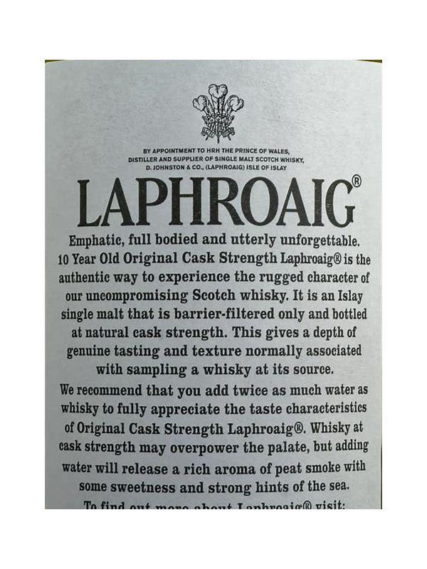 Laphroaig 2000 vW  The Ultimate - Cask Strength