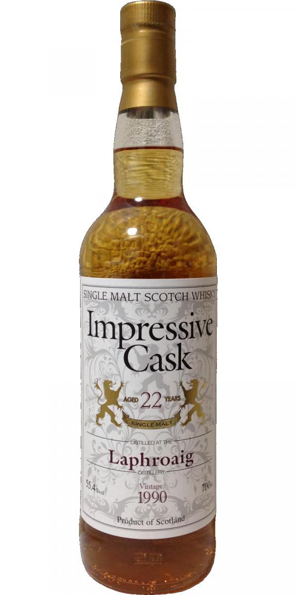 Laphroaig 1990 W-e  Impressive Cask