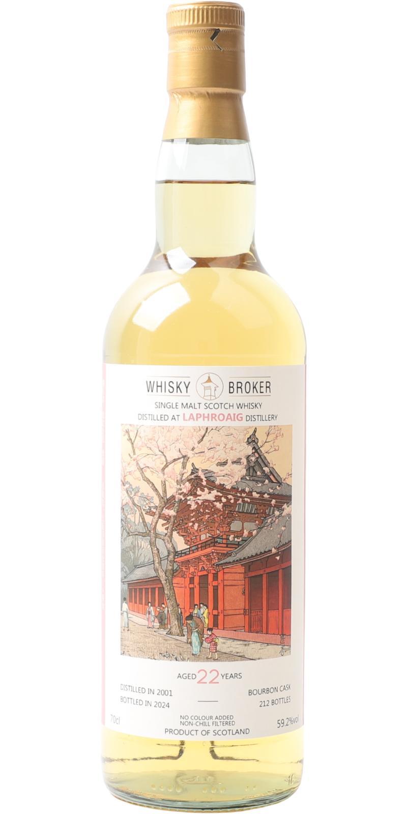 Laphroaig 2001 WhB - FAKE BOTTLE