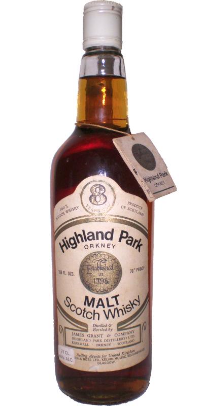 Highland Park 08-year-old Scotch Malt Whisky