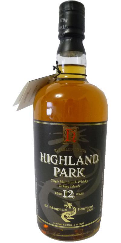 Highland Park 12-year-old St Magnus Festival 2006