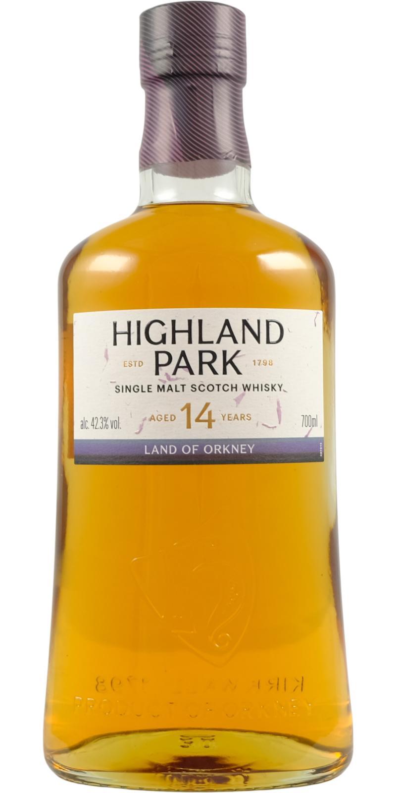 Highland Park 14-year-old Land of Orkney - Travel Edition