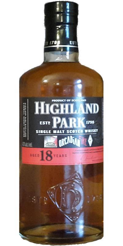 Highland Park 18-year-old Orcadian Fire