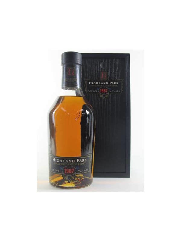 Highland Park 1967 Vintage