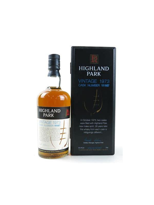 Highland Park 1973 Single Cask