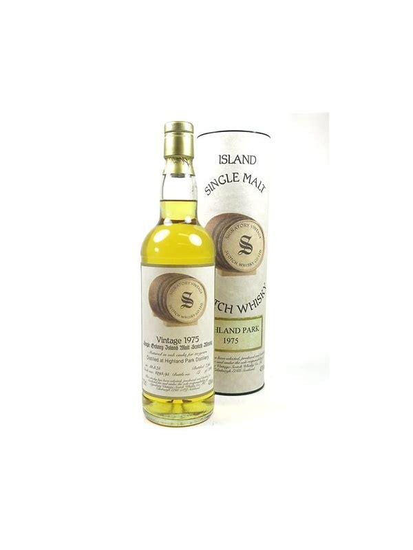 Highland Park 1975 Vintage