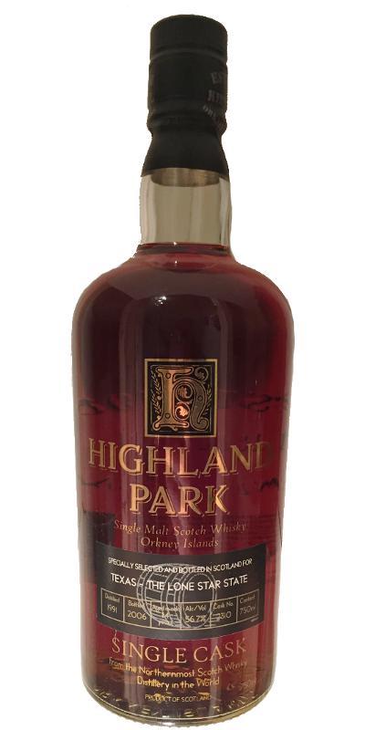 Highland Park 1991 Single Cask Texas - The Lone Star State