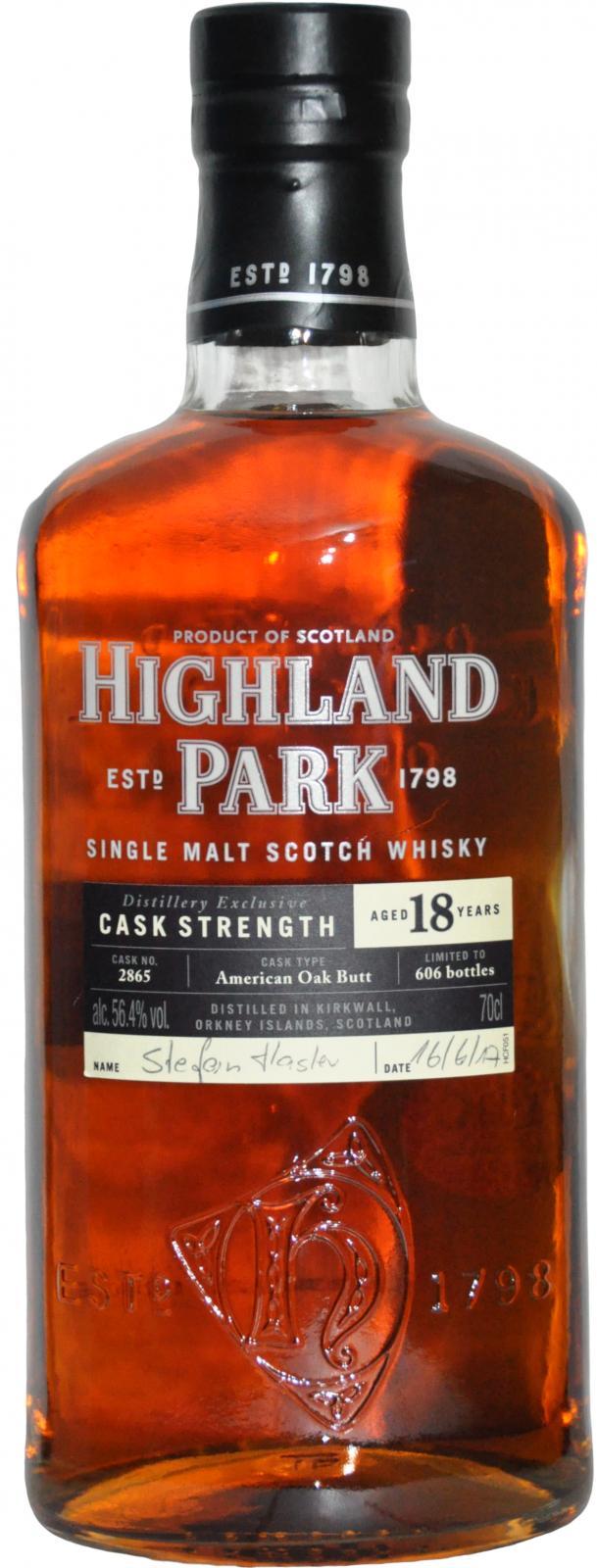 Highland Park 1998 Distillery Exclusive