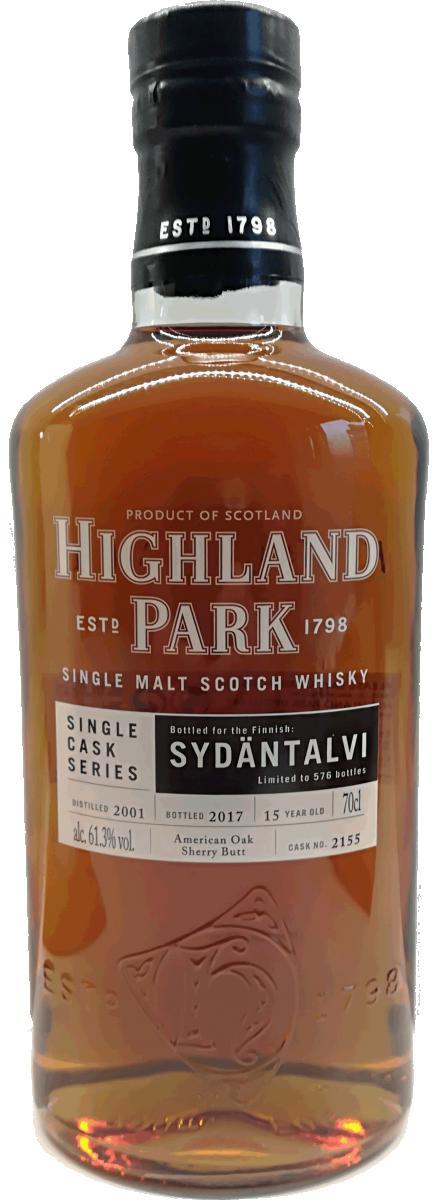 Highland Park 2001 Single Cask Series